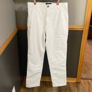 Banana Republic tan high rise authentic chino pants size 4 NWT